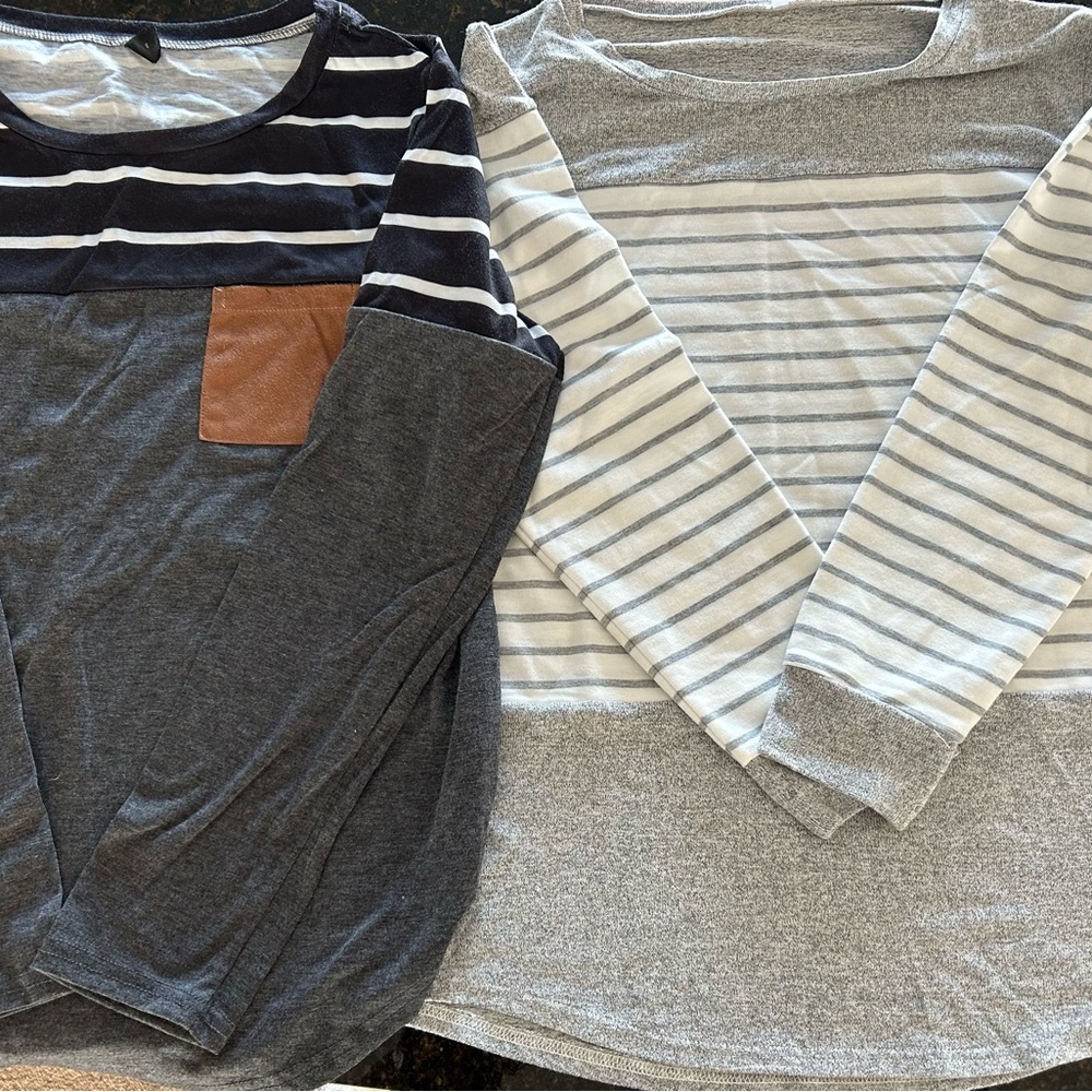 Ladies pull over tops